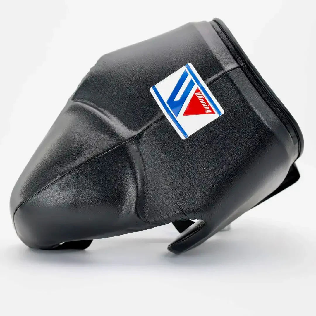 Winning Black Professional Groin Guard front View